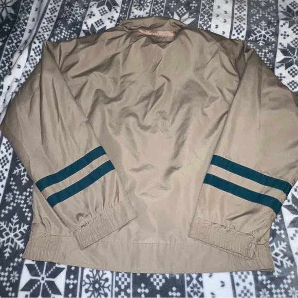 Vintage men’s London Fog jacket size 42 Reg (large) tan/green - Picture 3 of 13